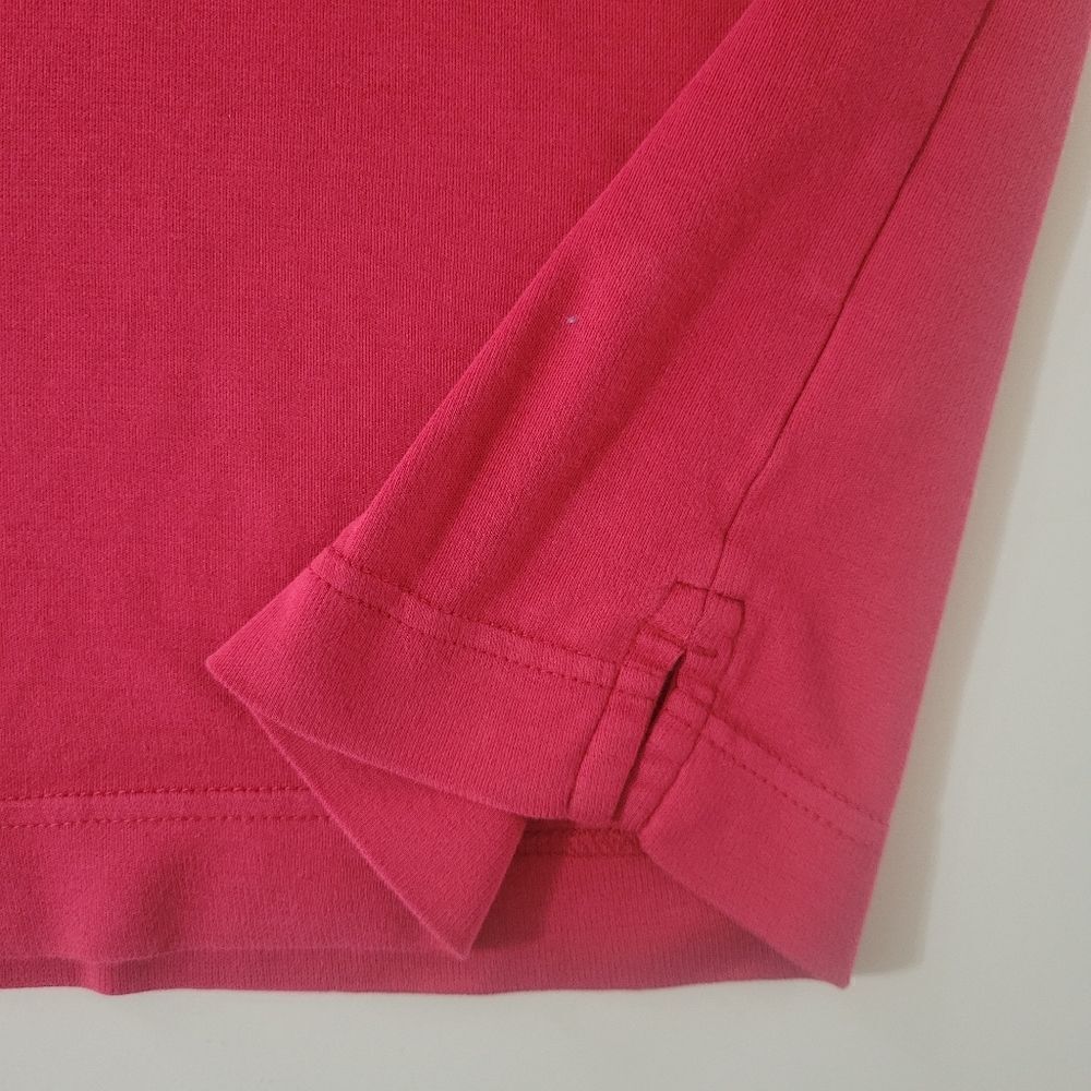 Cutter & Buck CB Drytec Solid Red Mens Short Sleeve Polo - Picture 9 of 14